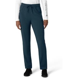 Carhartt Womens Women’s Straight Leg Cargo Scrub Pant(Navy)