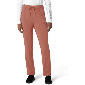 Carhartt Womens Women’s Straight Leg Cargo Scrub Pant(Wildrose)